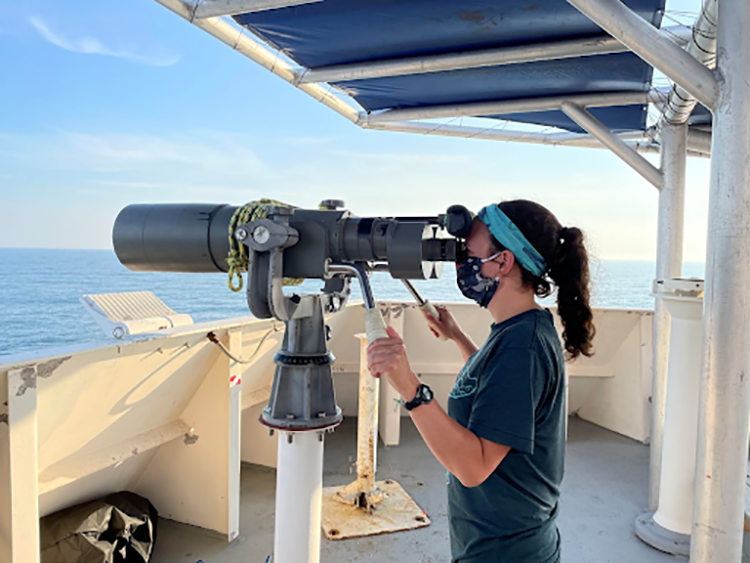 Image: 2021 Marine Protected Species Abundance Survey Underway