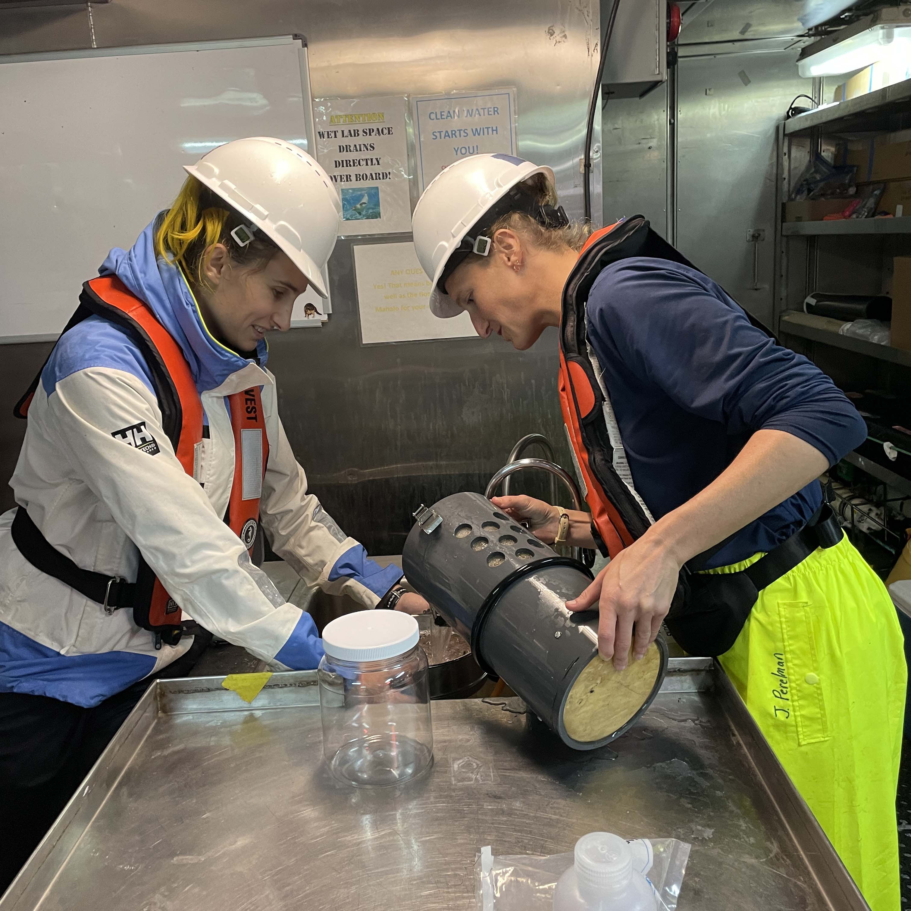 Image: A Night in the Life of a Seagoing Marine Ecologist 