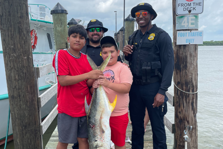 Image: To Protect and Serve: NOAA Enforcement Gives Back to Military Families