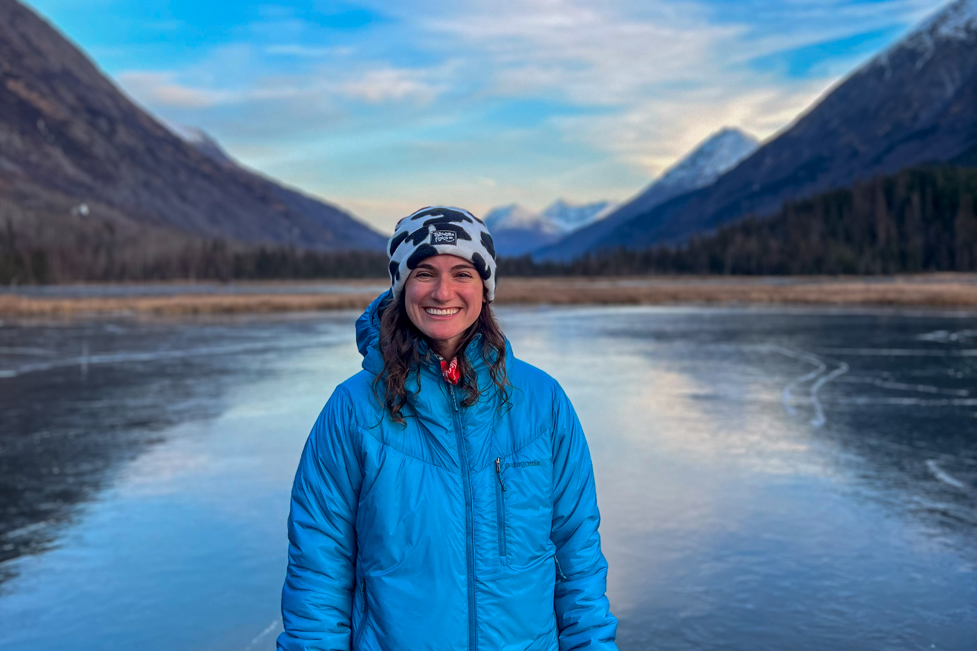 Emily at Tern Lake in Moose Pass, Alaska. Credit: Emily Mailman/NOAA