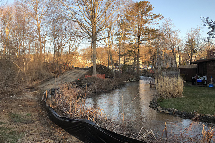 Image: Town Brook Restoration Complete with Removal of Holmes Dam