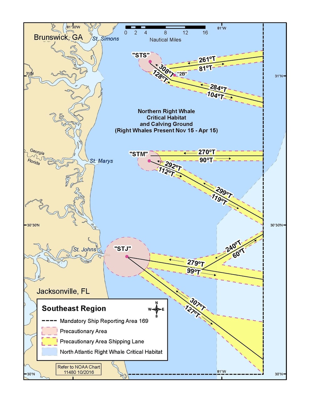 Image: Recommended Shipping Lanes to Protect Whales Map & GIS Data