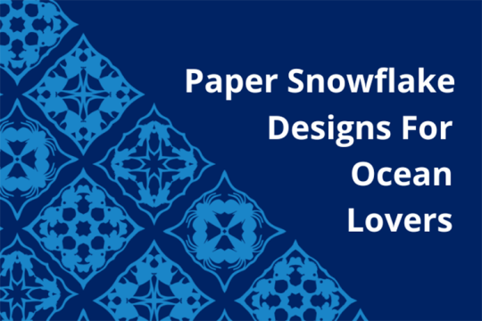 snowflake collage