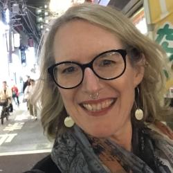 Libby Logerwell in Tokyo