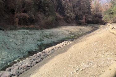 York Creek streambed