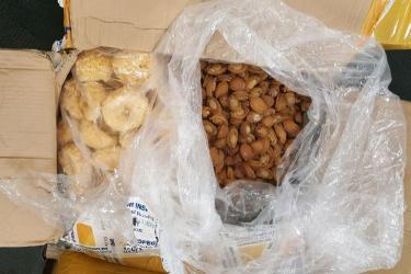 The shucked abalone shown here on the right was one of many shipments inspected by NOAA Enforcement to help build their successful case.