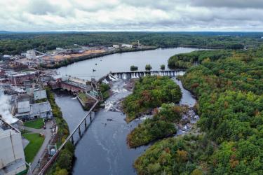 Woodland Dam (Credit: Maine Department of Marine Resources)