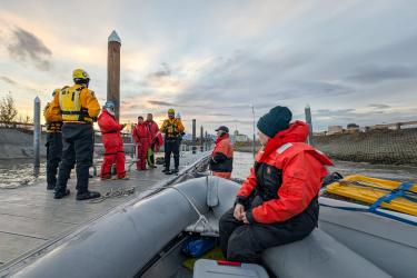 response team plans and prepares gear