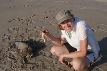 Cali w turtle bone.JPG