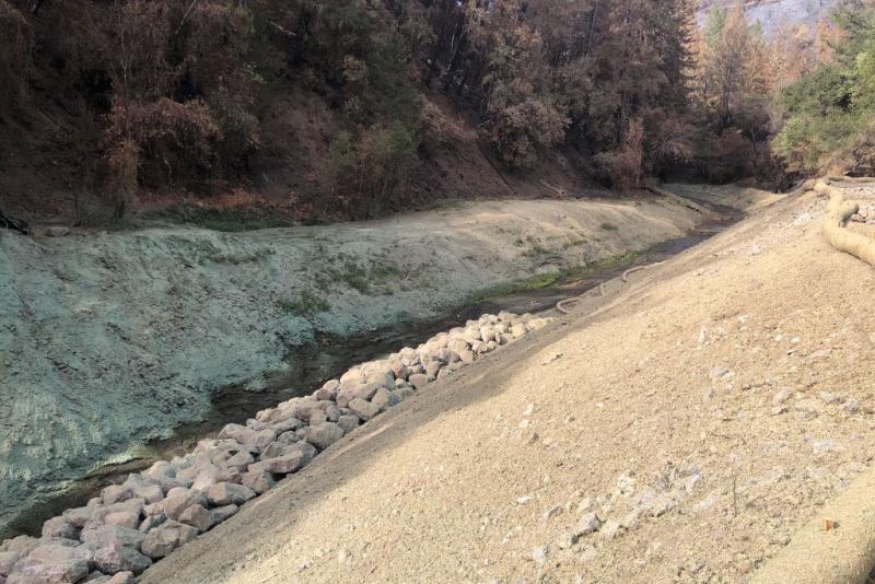 York Creek streambed