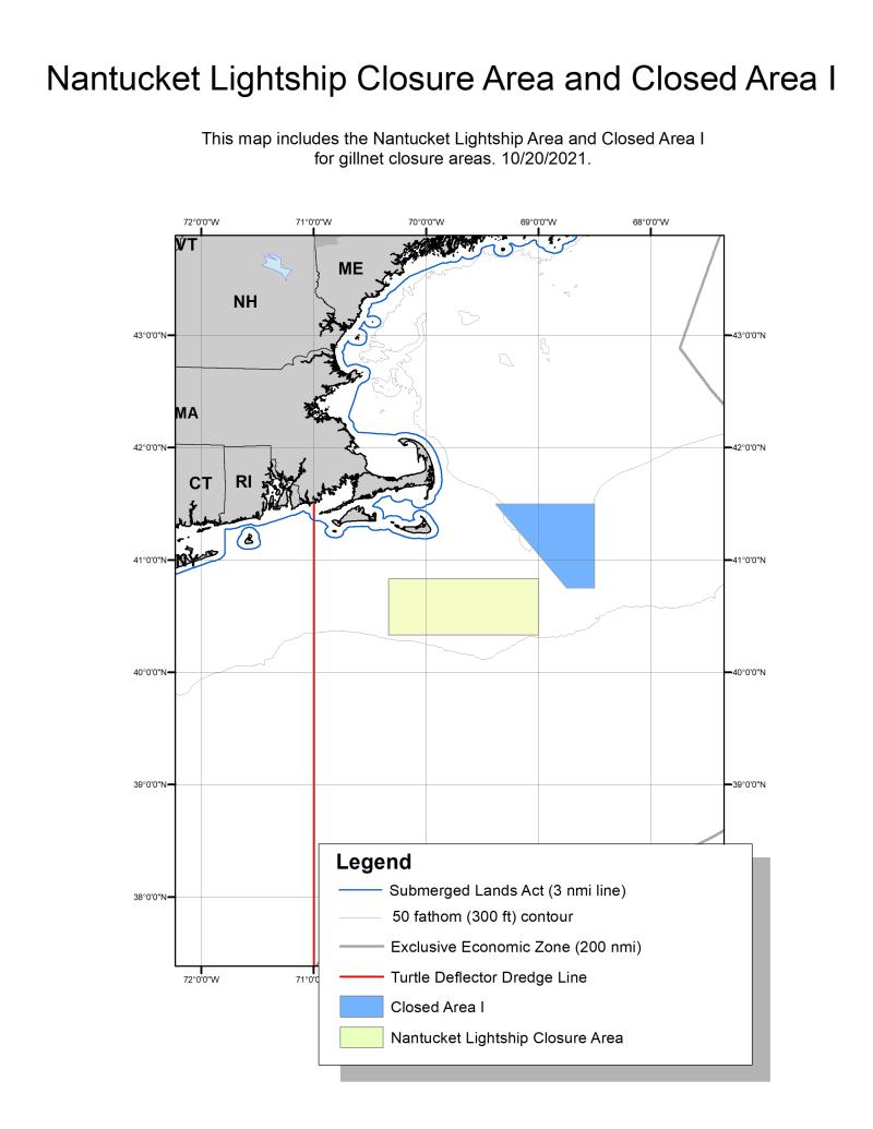 Gillnet Closure Areas