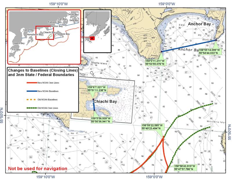 Chart for Anchor Bay and Chiachi Bay Chart for Anchor Bay and Chiachi Bay