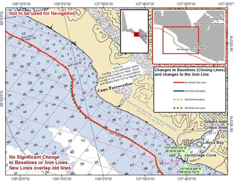 Chart for Anchorage Cove Chart for Anchorage Cove