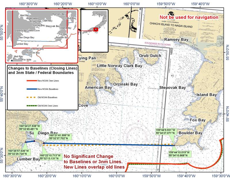 Chart for the Area between San Diego and Boulder Bay Chart for the Area between San Diego and Boulder Bay