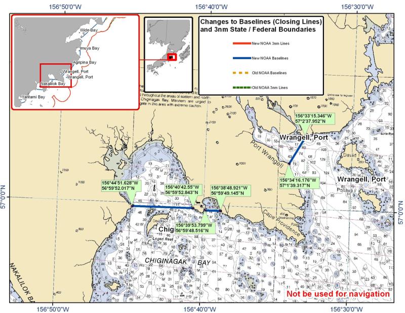 Chart for Chiginagak Bay and Port Wrangell Chart for Chiginagak Bay and Port Wrangell