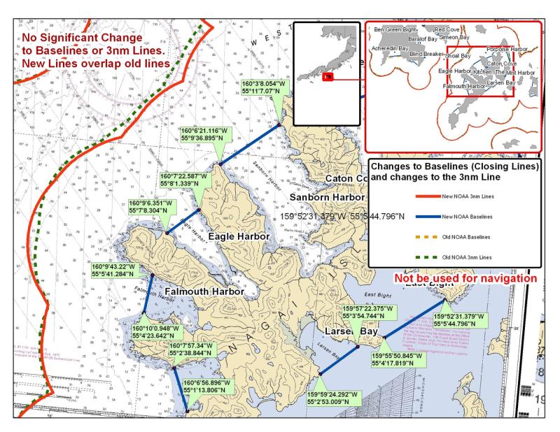 Chart for Eagle Harbor and the Surrounding Area Chart for Eagle Harbor and the Surrounding Area