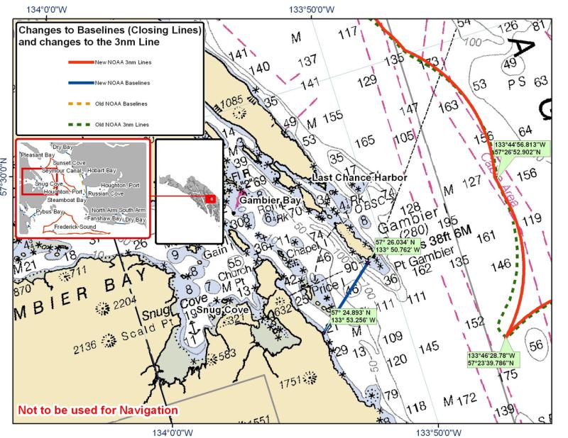 Chart for Gambier Bay Chart for Gambier Bay