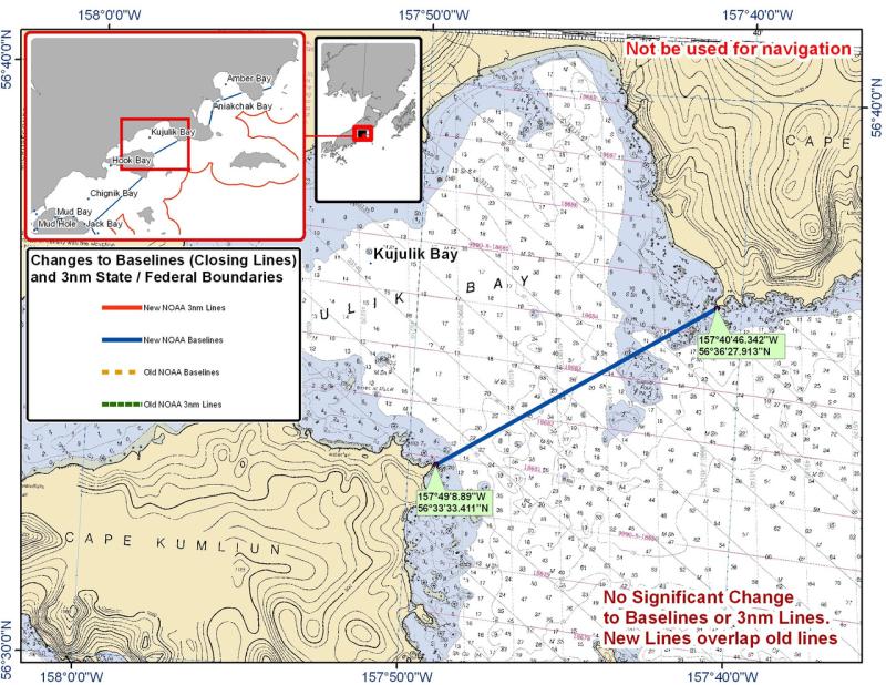 Chart for Kujulik Bay Chart for Kujulik Bay