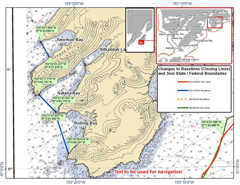 Chart for Natalia Bay and the Surrounding Area Chart for Natalia Bay and the Surrounding Area