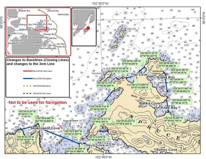 Chart for Northern Spruce Island and Shakmanof Cove Chart for Northern Spruce Island and Shakmanof Cove