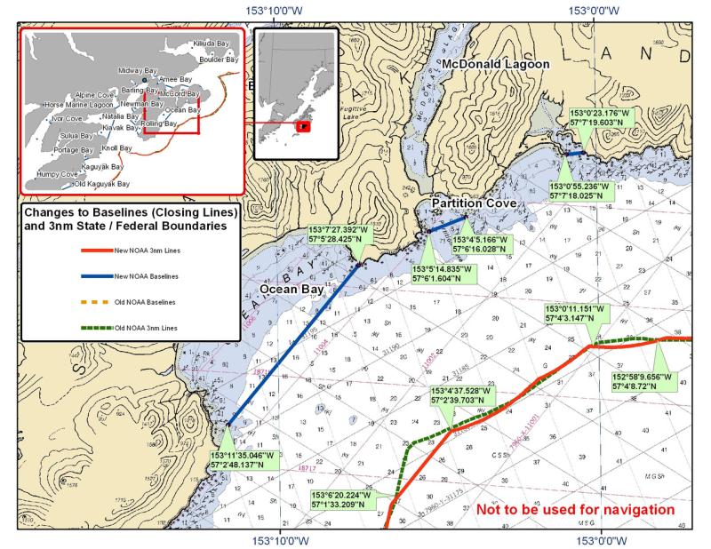 Chart for Ocean Bay and the Surrounding Area Chart for Ocean Bay and the Surrounding Area