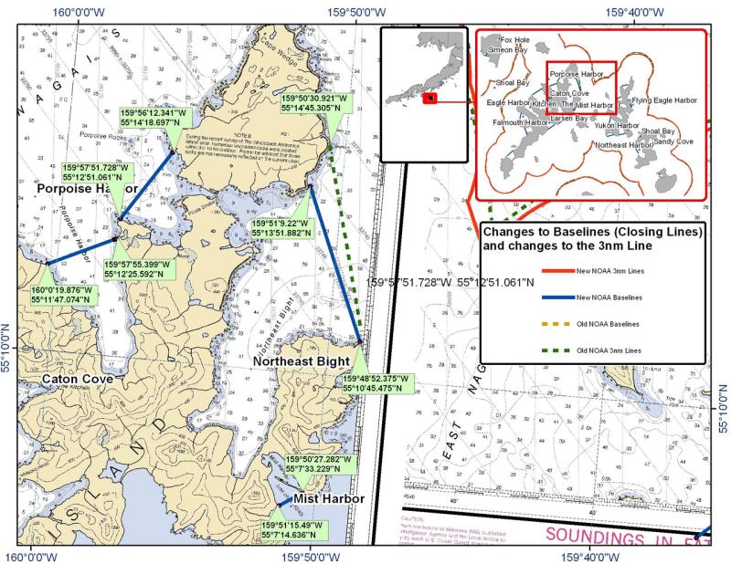 Chart for Porpoise Harbor Chart for Porpoise Harbor