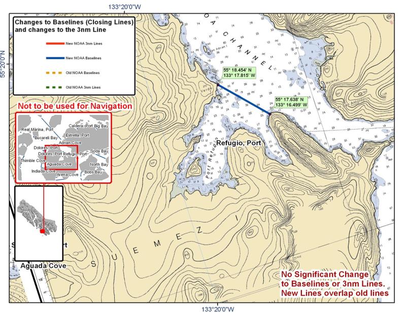 Chart for Port Refugio Chart for Port Refugio