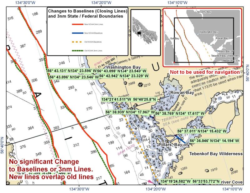 Chart for Rowan Bay and the Surrounding Area Chart for Rowan Bay and the Surrounding Area