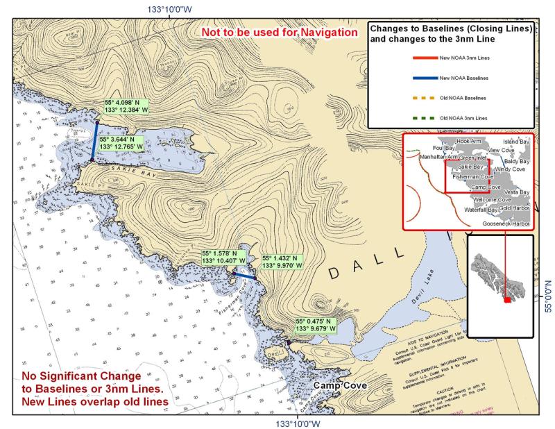 Chart for Sakie Bay and the Surrounding Area Chart for Sakie Bay and the Surrounding Area