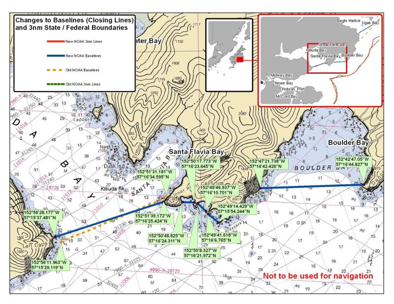 Chart for Santa Flavia and Boulder Bay Chart for Santa Flavia and Boulder Bay