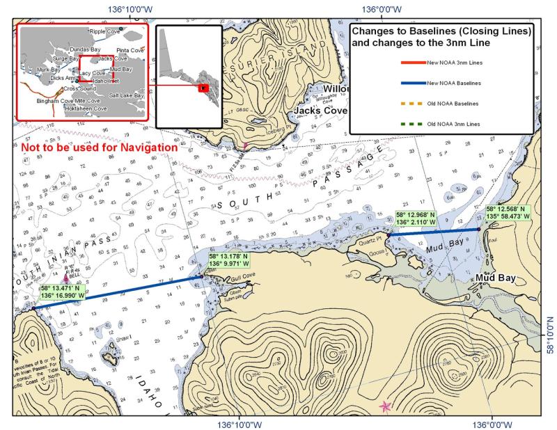 Chart for South Passage Chart for South Passage