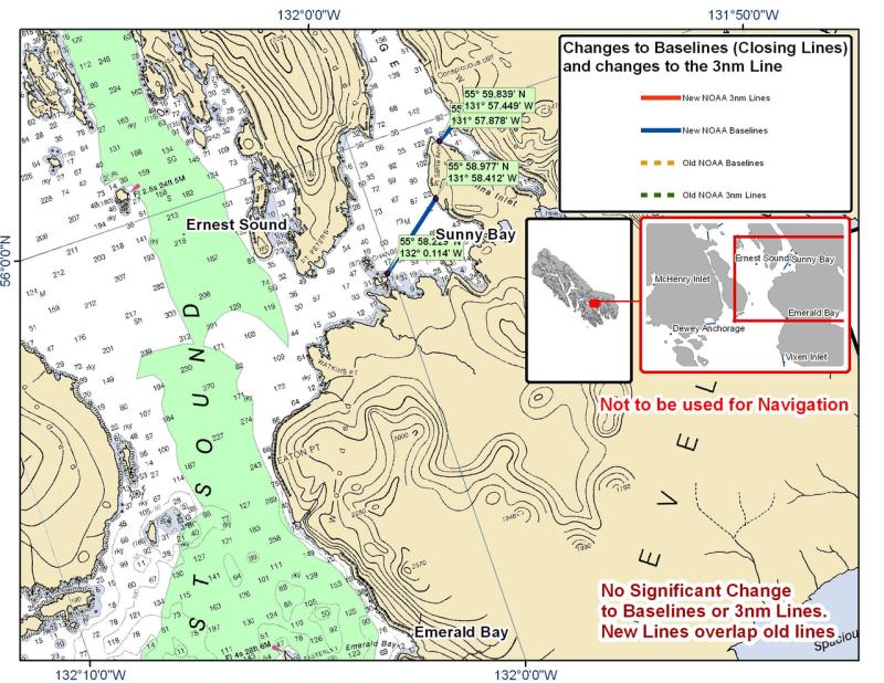 Chart for Sunny Bay Chart for Sunny Bay