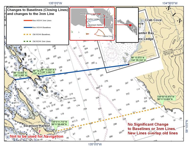 Chart for Swanson Harbor Chart for Swanson Harbor