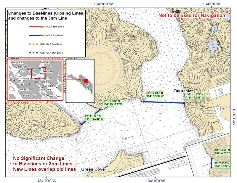 Chart for Taku Inlet Chart for Taku Inlet