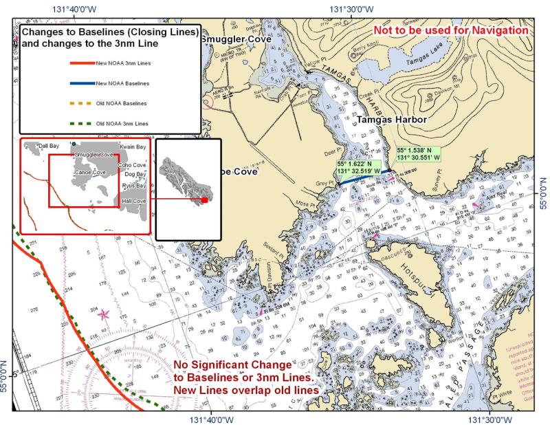 Chart for Tamgas Harbor Chart for Tamgas Harbor
