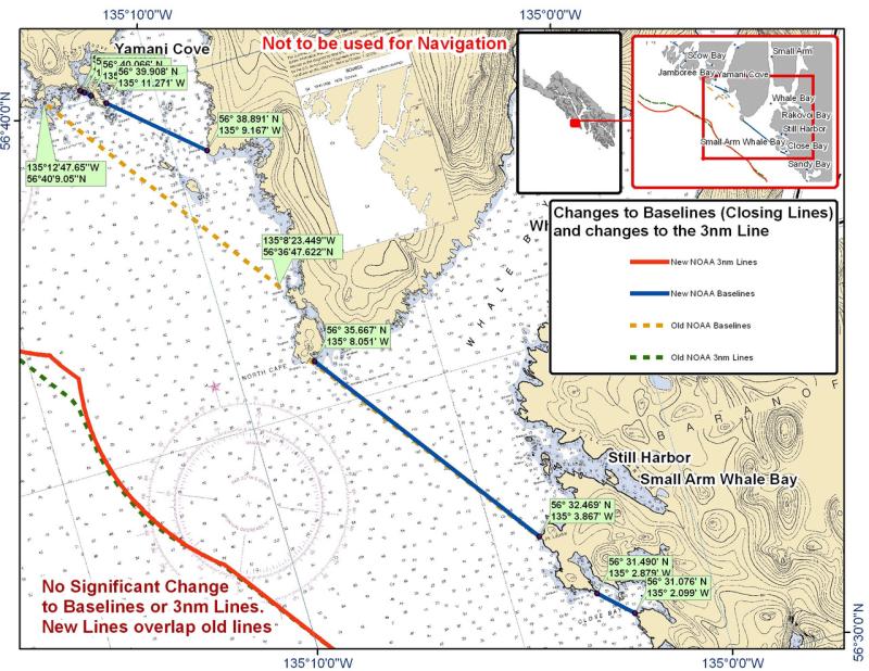 Chart for Whale Bay and the Surrounding Area Chart for Whale Bay and the Surrounding Area