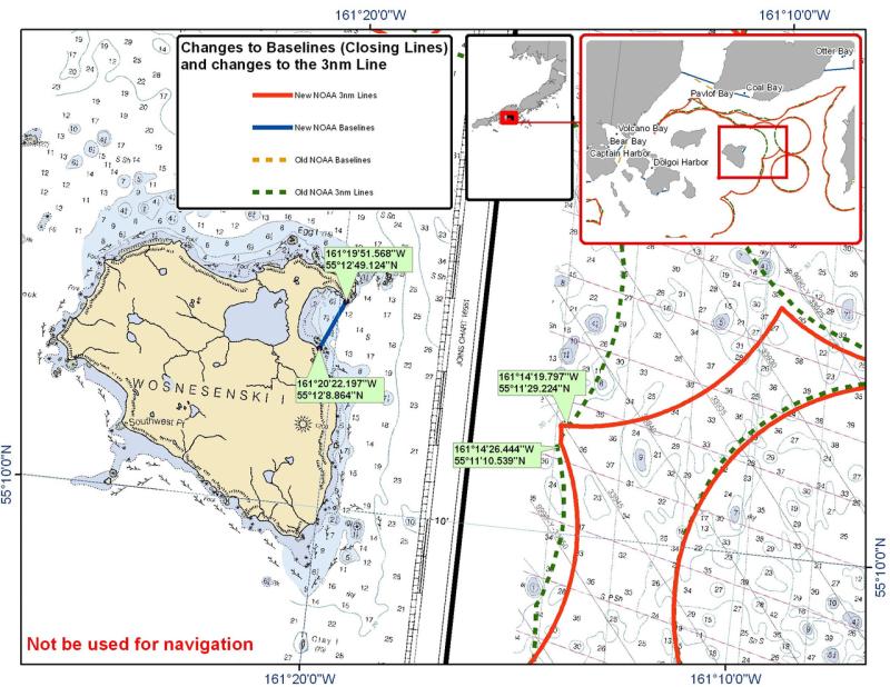 Chart for Wosnesenski Island Chart for Wosnesenski Island