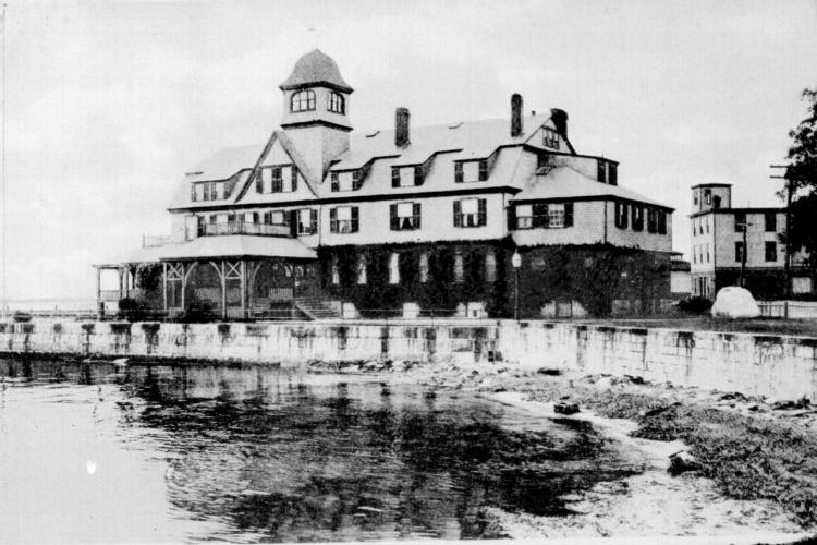 Original lab building. 