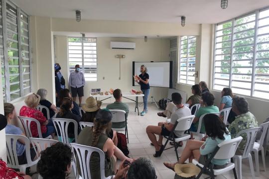 MAFAC members receive info session on conch.