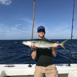 Russell Dunn fishing off the coast of Florida