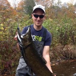Ben German holding a fish