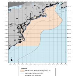 Atlantic Chub Mackerel: Regulated, Closed, and Access Areas