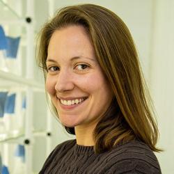 Lisa Guy at the Milford Lab