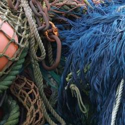 pile of lines and nets