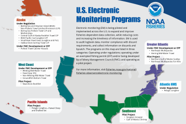 Map of U.S. electronic monitoring programs