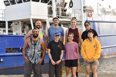 2021 research expedition team of Scripps Institution of Oceanography and Universidad Veracruzana scientists and students.