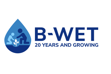 B-WET anniversary logo