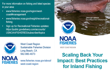Scaling Back Your Impact: Best Practices for Inland Fishing Brochure 