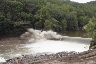 Screen Shot of Bloede Dam Blast Video 3x2 Elevate Media Inc.png