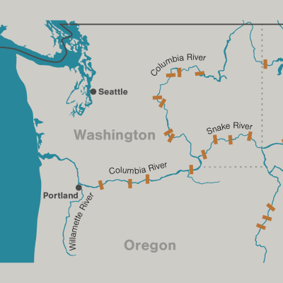 Salmon and Steelhead Fisheries in the Mainstem Columbia River and Snake  River